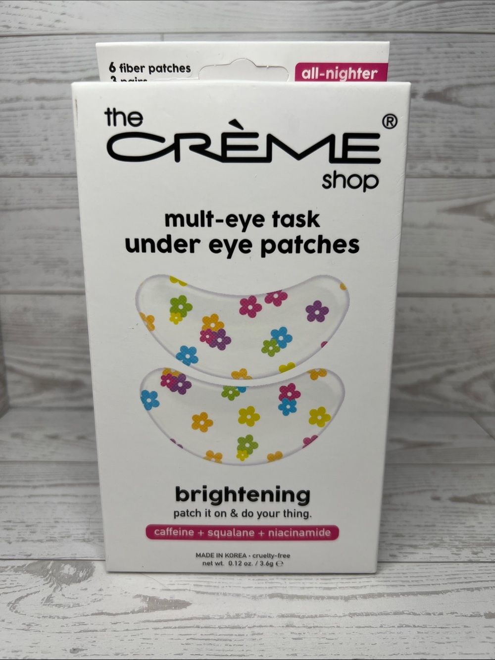 the CRÈME shop Brightening Multi-Eye Task Under Eye Patches - Floral